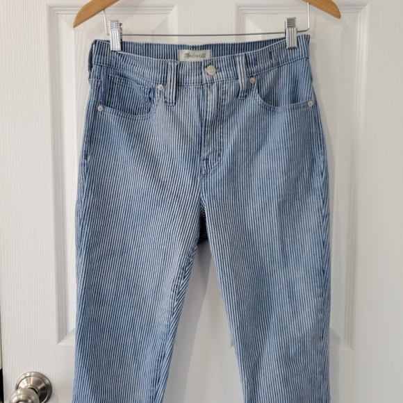 Madewell 9" Skinny Jeans in Piper Stripe - Picture 6 of 7